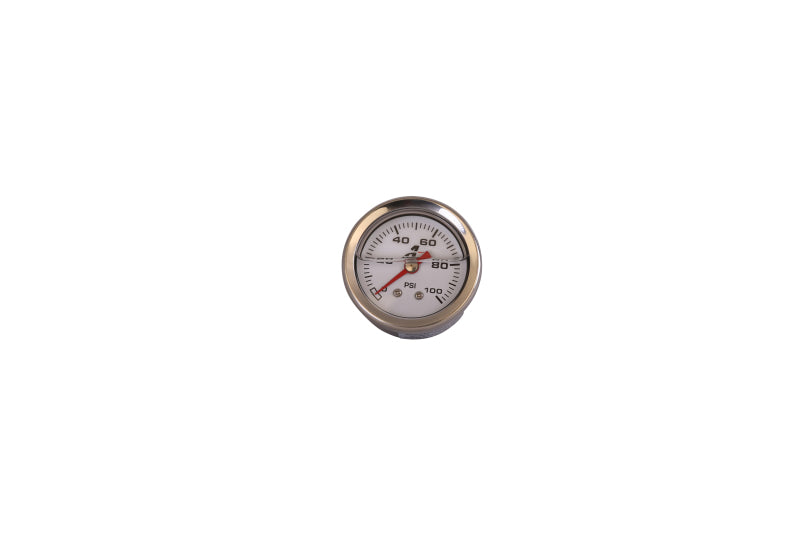 Aeromotive 0-100 PSI Fuel Pressure Gauge Aeromotive 0-100 PSI Fuel Pressure Gauge