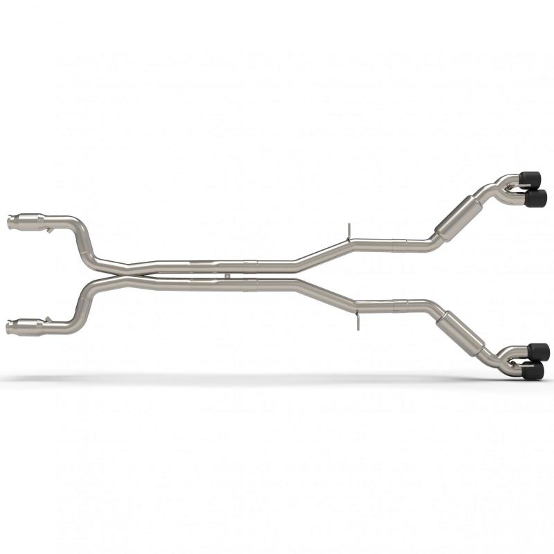 Kooks 16+ Chevy Camaro SS 6.2L 3in GREEN Cat SS Exhaust w/Quad Black Tips (Use w/Kooks Headers) Kooks 16+ Chevy Camaro SS 6.2L 3in GREEN Cat SS Exhaust w/Quad Black Tips (Use w/Kooks Headers)