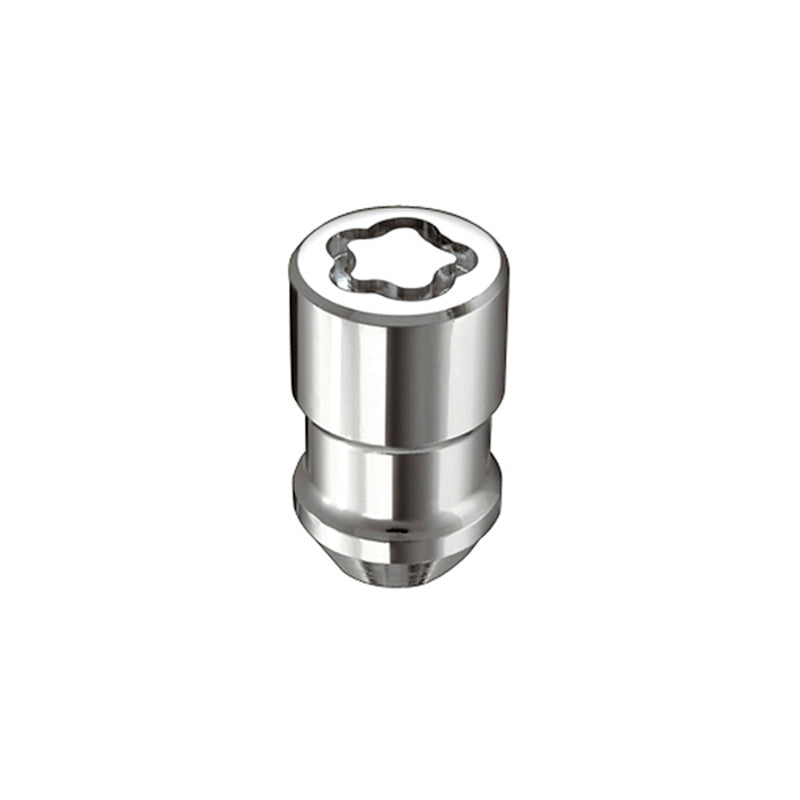 McGard Wheel Lock Nut Set - 4pk. (Cone Seat) M12X1.5 / 19mm & 21mm Dual Hex / 1.46in. L - Chrome McGard Wheel Lock Nut Set - 4pk. (Cone Seat) M12X1.5 / 19mm & 21mm Dual Hex / 1.46in. L - Chrome