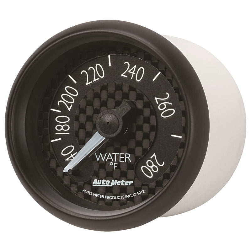 Autometer GT Series 52mm Mechanical 140-280 Deg F Water Temperature Gauge Autometer GT Series 52mm Mechanical 140-280 Deg F Water Temperature Gauge