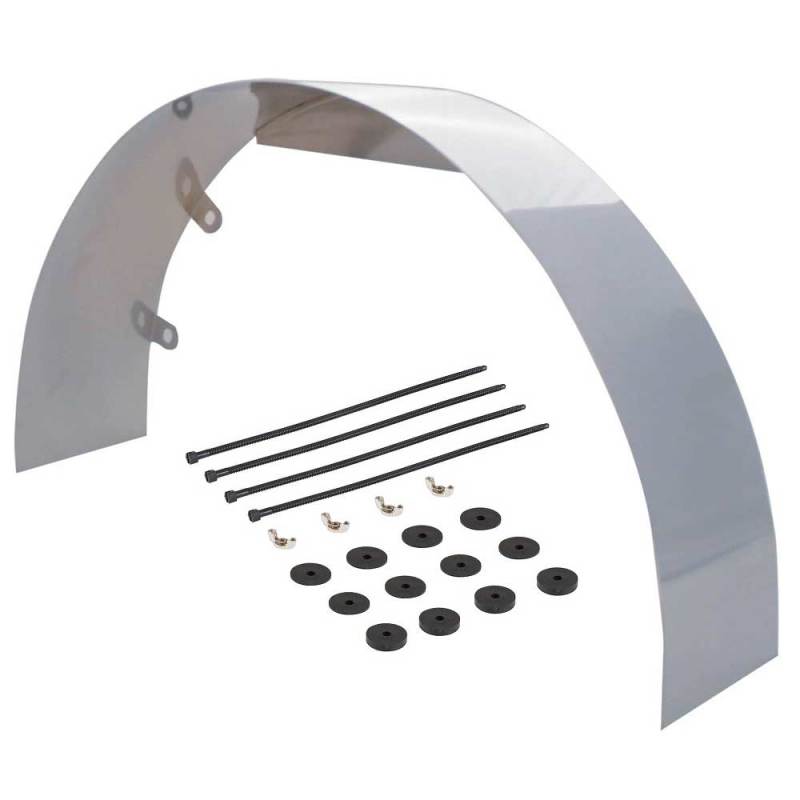 Spectre Fan Shroud 5in. - Chrome Spectre Fan Shroud 5in. - Chrome