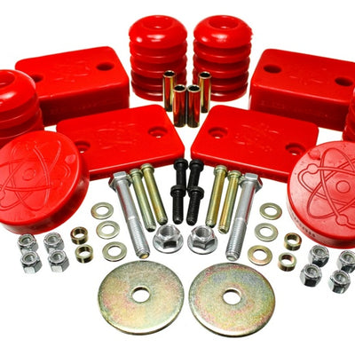 Energy Suspension 18-20 Jeep Wrangler JL Red Front Bump Stop Set (Set of 2)
