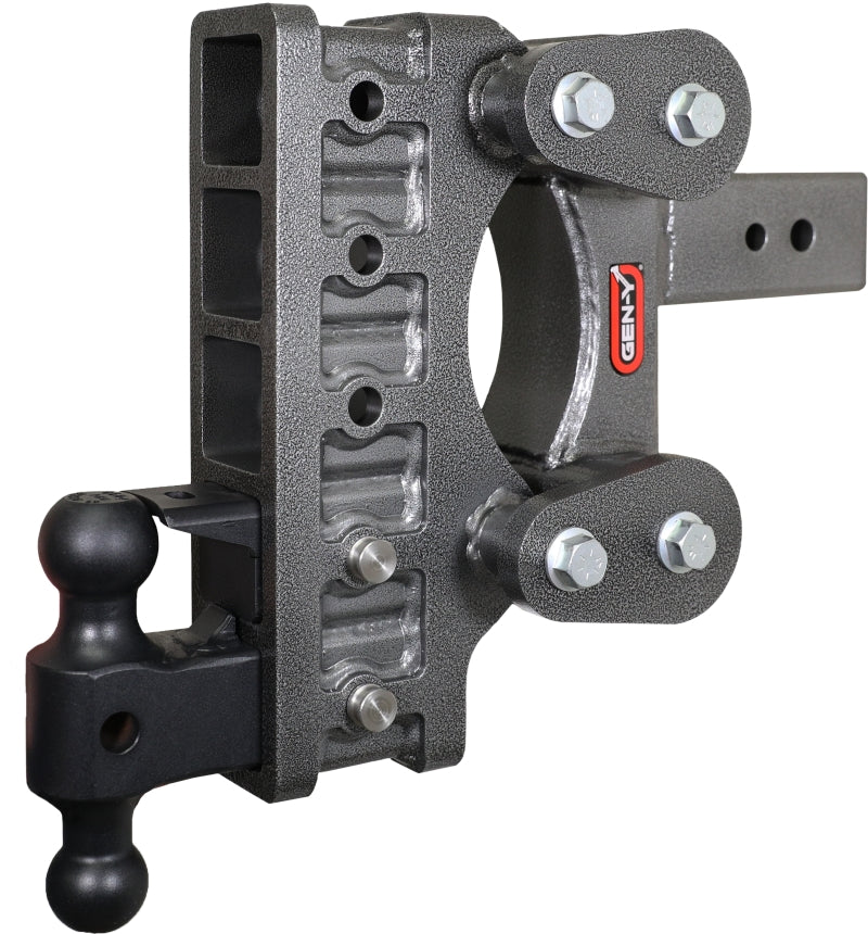 Gen-Y The Boss Torsion-Flex 3in Shank 9in Drop 32K Hitch w/GH-0161 Dual-Ball/GH-0162 Pintle Lock Gen-Y The Boss Torsion-Flex 3in Shank 9in Drop 32K Hitch w/GH-0161 Dual-Ball/GH-0162 Pintle Lock