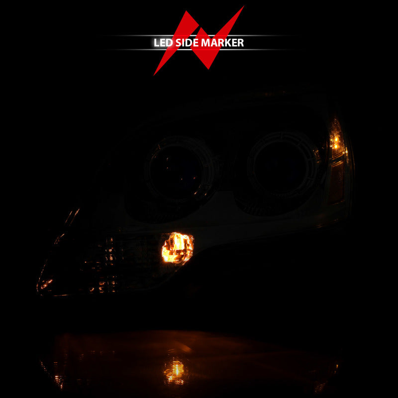 ANZO 1994-2001 Dodge Ram Crystal Headlights Black ANZO 1994-2001 Dodge Ram Crystal Headlights Black