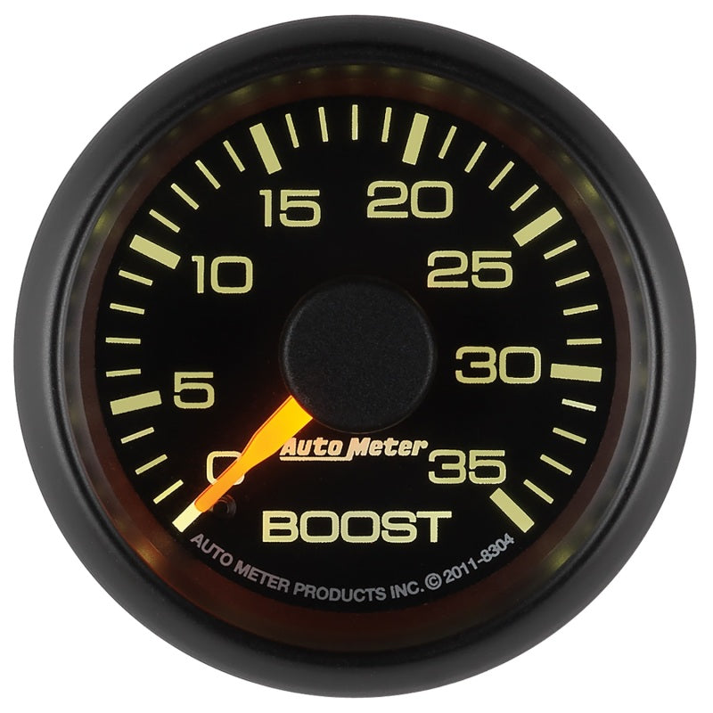 Autometer Factory Match GM 2-1/16in 35 PSI Mechanical Boost Gauge Autometer Factory Match GM 2-1/16in 35 PSI Mechanical Boost Gauge