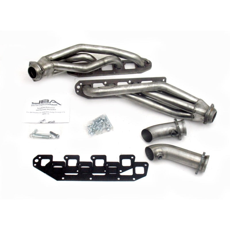 JBA 04-08 Durango 5.7L HEMI 1-5/8in Primary Raw 409SS Cat4Ward Header JBA 04-08 Durango 5.7L HEMI 1-5/8in Primary Raw 409SS Cat4Ward Header
