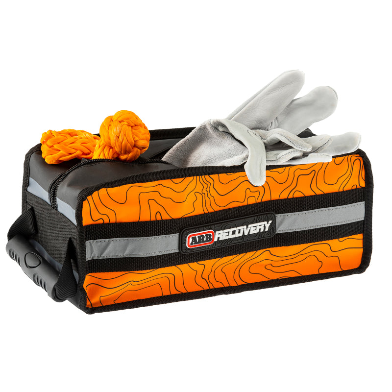 ARB Micro Recovery Bag Orange/Black Topographic Styling PVC Material ARB Micro Recovery Bag Orange/Black Topographic Styling PVC Material