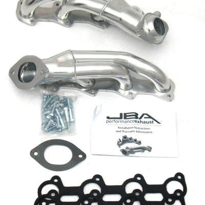 JBA 99-04 Ford Mustang 4.6L 2V 1-5/8in Primary Silver Ctd Cat4Ward Header
