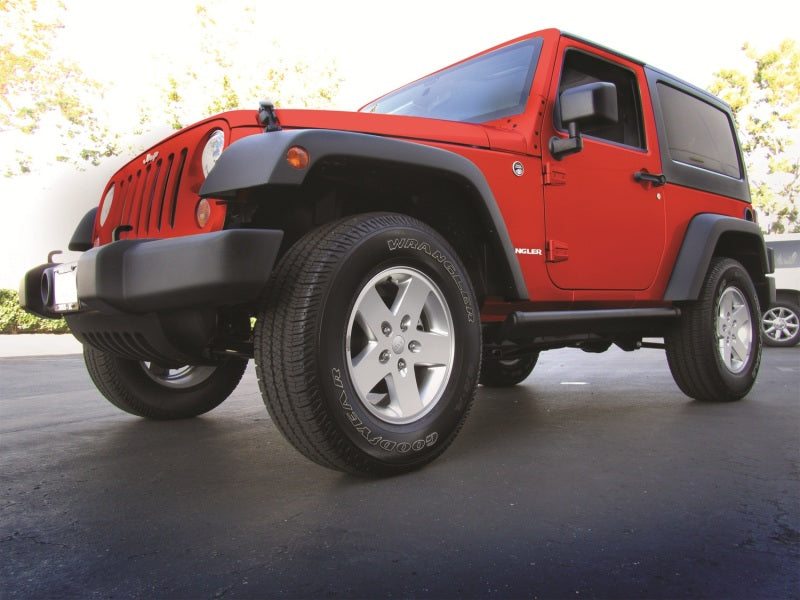 AMP Research 2007-2017 Jeep Wrangler JK 2 Door PowerStep - Black AMP Research 2007-2017 Jeep Wrangler JK 2 Door PowerStep - Black