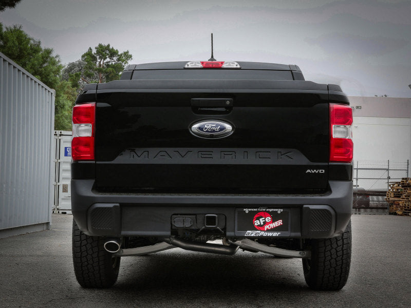 aFe 22-23 Ford Maverick EcoBoost L4 2.0L(t) Vulcan Series 2-1/2in 304 SS Cat-Back w/ Polished Tip aFe 22-23 Ford Maverick EcoBoost L4 2.0L(t) Vulcan Series 2-1/2in 304 SS Cat-Back w/ Polished Tip