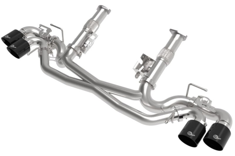 AFe MACH Force-Xp 304 Stainless Steel Cat-Back Exhaust Black 2020 Chevrolet Corvette C8 AFe MACH Force-Xp 304 Stainless Steel Cat-Back Exhaust Black 2020 Chevrolet Corvette C8