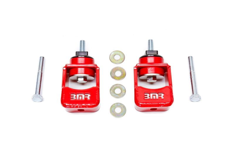 BMR 10-15 5th Gen Camaro Motor Mount Kit (Polyurethane) - Red (Spacers Not Included) BMR 10-15 5th Gen Camaro Motor Mount Kit (Polyurethane) - Red (Spacers Not Included)