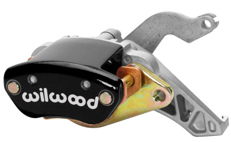 Wilwood Caliper-MC4 Mechanical-R/H - Black w/ Logo 1.19in Piston .81in Disc Wilwood Caliper-MC4 Mechanical-R/H - Black w/ Logo 1.19in Piston .81in Disc