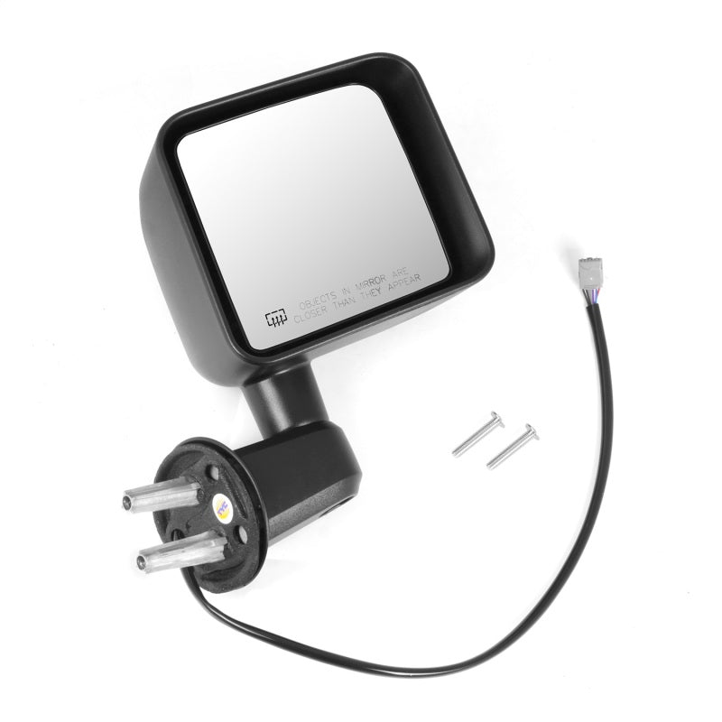 Omix Heated Power Mirror Right Black- 11-13 Wrangler Omix Heated Power Mirror Right Black- 11-13 Wrangler