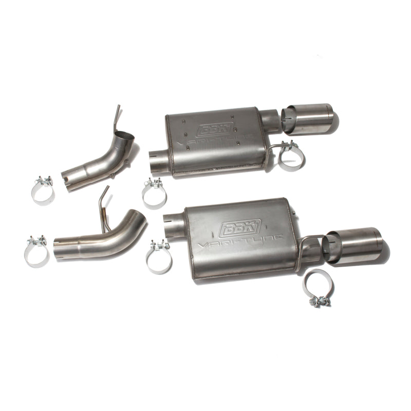 BBK 05-10 Mustang GT VariTune Axle Back Exhaust Kit (Stainless Steel BBK 05-10 Mustang GT VariTune Axle Back Exhaust Kit (Stainless Steel