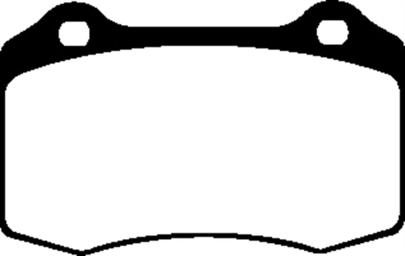 EBC 06-10 Jeep Grand Cherokee 6.1 SRT-8 Greenstuff Rear Brake Pads EBC 06-10 Jeep Grand Cherokee 6.1 SRT-8 Greenstuff Rear Brake Pads