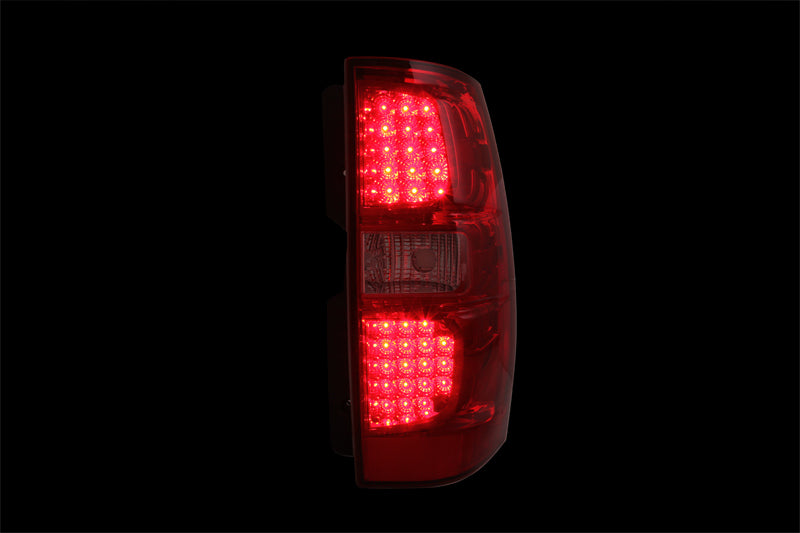 ANZO 2007-2013 Chevrolet Avalanche LED Taillights Red/Clear ANZO 2007-2013 Chevrolet Avalanche LED Taillights Red/Clear