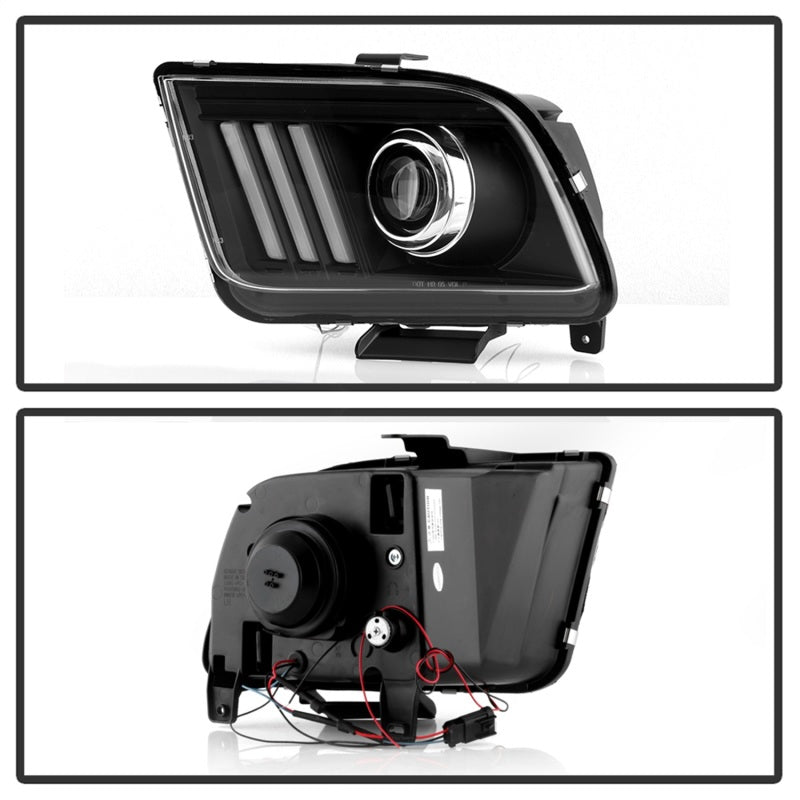 Spyder Ford Mustang 05-08 V2 High-Power LED Headlights - Black PRO-YD-FM05AP-BK Spyder Ford Mustang 05-08 V2 High-Power LED Headlights - Black PRO-YD-FM05AP-BK