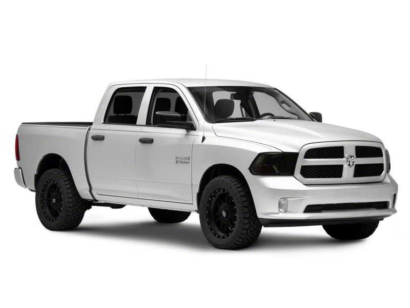 Raxiom 09-18 Dodge RAM 1500 Axial OEM Rep Headlights w/ Single Bulb- Chrome Housing (Smoked Lens) Raxiom 09-18 Dodge RAM 1500 Axial OEM Rep Headlights w/ Single Bulb- Chrome Housing (Smoked Lens)