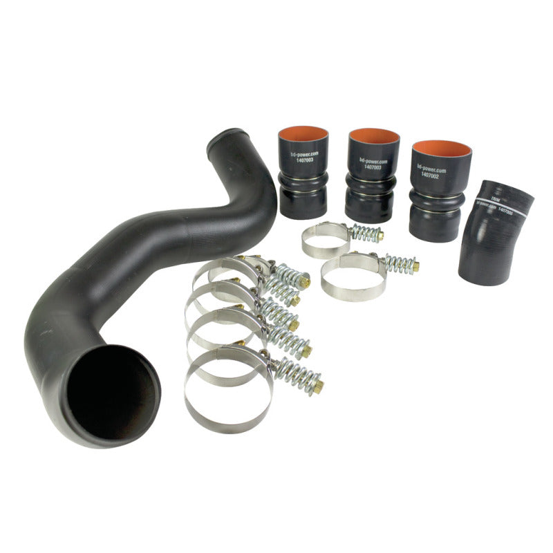 BD Diesel Intercooler Hose & Clamp Kit w/Intake Pipe - 2003-2007 Ford 6.0L PowerStroke BD Diesel Intercooler Hose & Clamp Kit w/Intake Pipe - 2003-2007 Ford 6.0L PowerStroke