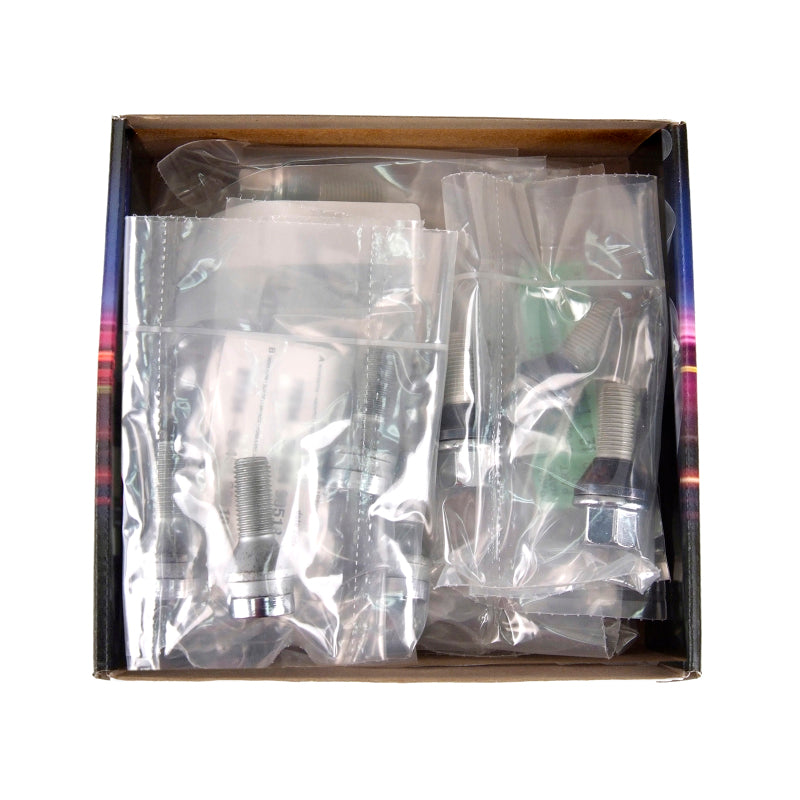 McGard 5 Lug Hex Install Kit w/Locks (Cone Seat Bolt) M12X1.25 / 17mm Hex / 25.6mm Shank L. - Chrome McGard 5 Lug Hex Install Kit w/Locks (Cone Seat Bolt) M12X1.25 / 17mm Hex / 25.6mm Shank L. - Chrome