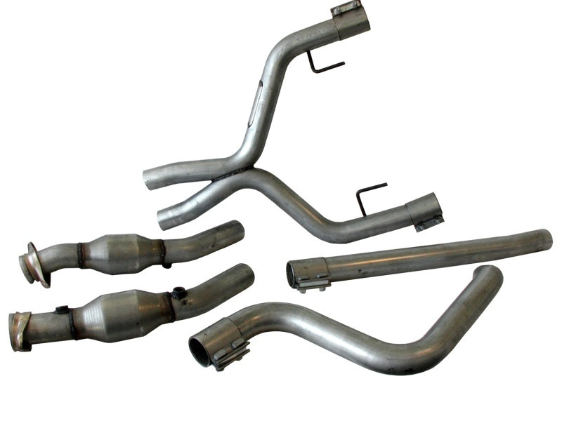 BBK 05-09 Mustang 4.0 V6 True Dual Cat Back Exhaust Conversion Kit With X pipe BBK 05-09 Mustang 4.0 V6 True Dual Cat Back Exhaust Conversion Kit With X pipe