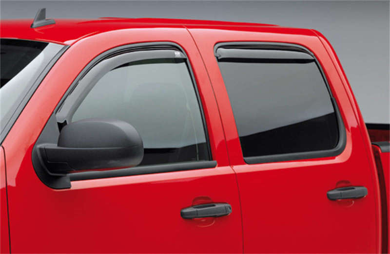 EGR 07+ Chev Silverado/GMC Sierra Ext Cab In-Channel Window Visors - Set of 4 (571501) EGR 07+ Chev Silverado/GMC Sierra Ext Cab In-Channel Window Visors - Set of 4 (571501)