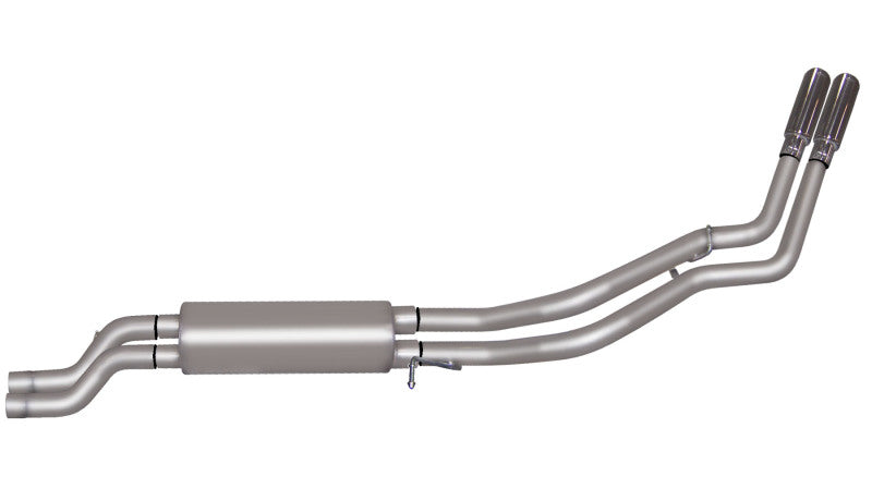 Gibson 01-05 Chevrolet Silverado 2500 HD Base 6.0L 2.5in Cat-Back Dual Sport Exhaust - Stainless Gibson 01-05 Chevrolet Silverado 2500 HD Base 6.0L 2.5in Cat-Back Dual Sport Exhaust - Stainless