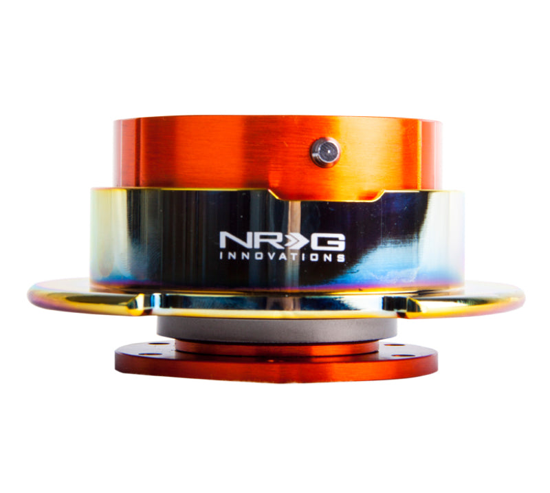 NRG Quick Release Gen 2.5 - Orange Body / Neochrome Ring NRG Quick Release Gen 2.5 - Orange Body / Neochrome Ring