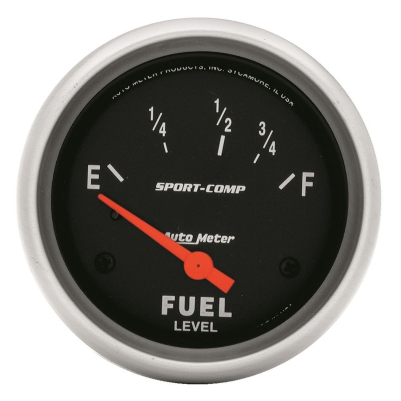 Autometer Sport-Comp 2 5/8in 73ohm-10ohm Fuel Level Gauge Autometer Sport-Comp 2 5/8in 73ohm-10ohm Fuel Level Gauge