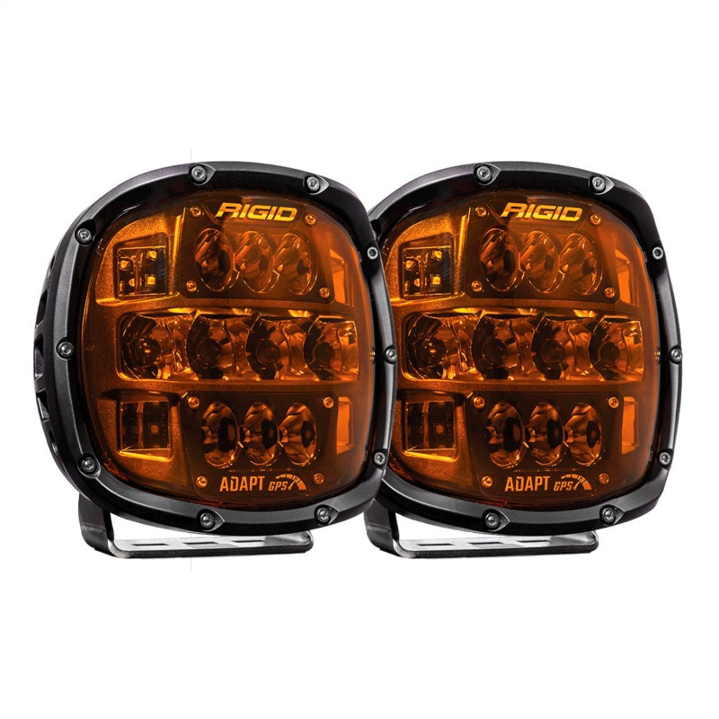 Rigid Industries Adapt XP w/ Amber PRO Lens (Pair) Rigid Industries Adapt XP w/ Amber PRO Lens (Pair)