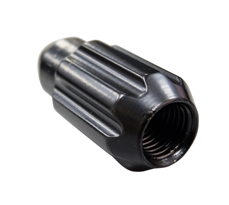 NRG 500 Series M12 X 1.5 Bullet Shape Steel Lug Nut Set - 21 Pc w/Lock Key - Black NRG 500 Series M12 X 1.5 Bullet Shape Steel Lug Nut Set - 21 Pc w/Lock Key - Black