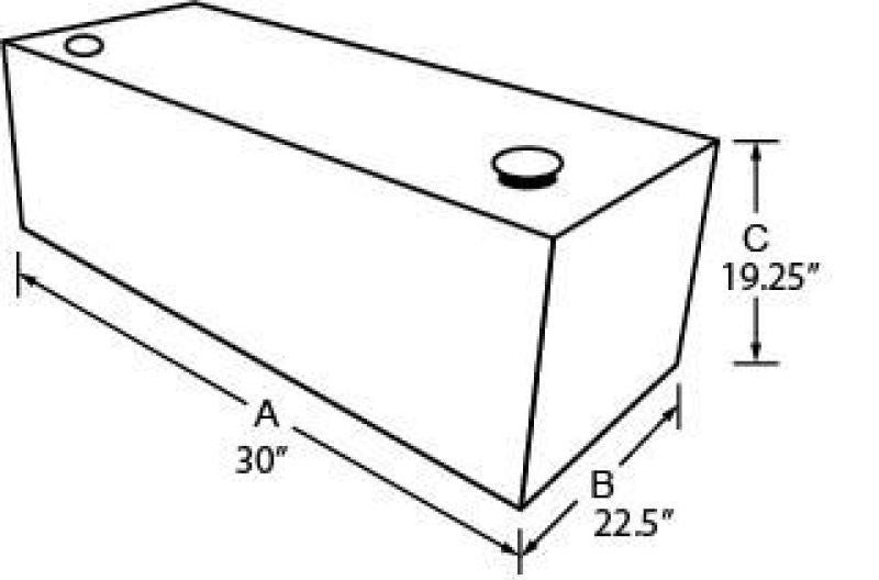 Tradesman Steel Rectangular Liquid Storage Tank - Black Tradesman Steel Rectangular Liquid Storage Tank - Black