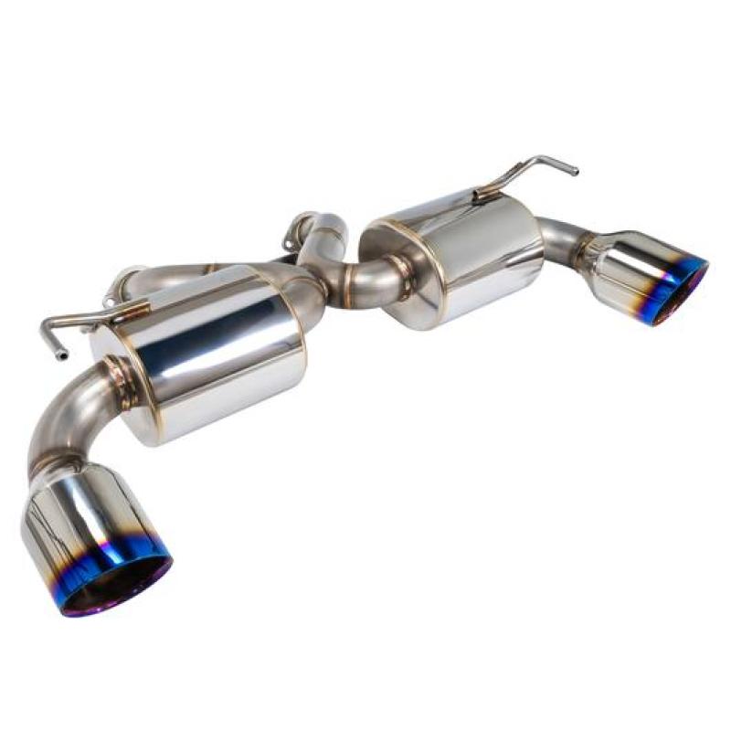 Remark Nissan 370Z (Z34) V2 Axle Back Exhaust w/ Burnt Stainless Steel Double Wall Tip Remark Nissan 370Z (Z34) V2 Axle Back Exhaust w/ Burnt Stainless Steel Double Wall Tip