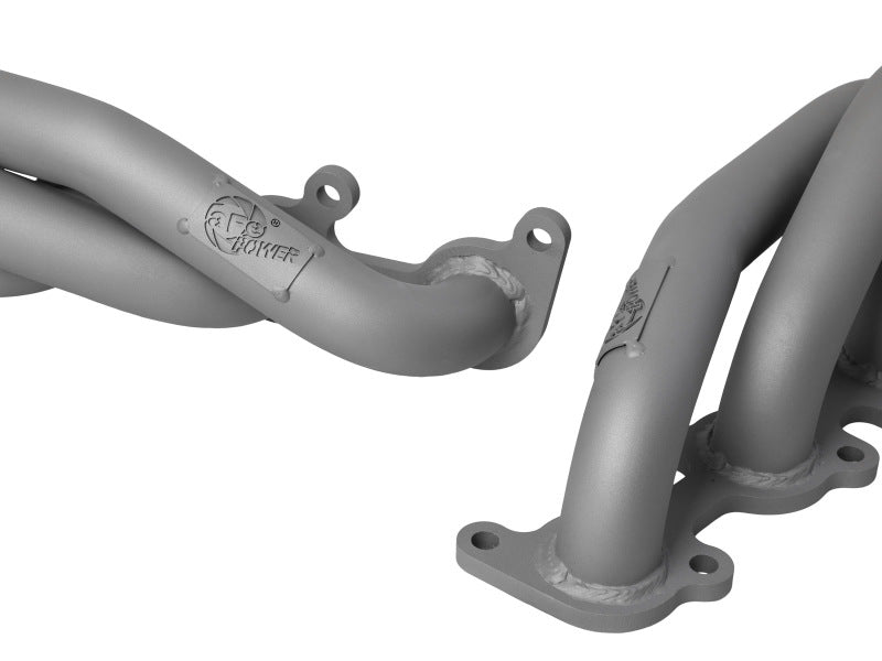 aFe Ford F-150 15-22 V8-5.0L Twisted Steel 1-5/8in to 2-1/2in 304 Stainless Headers w/ Titanium Coat aFe Ford F-150 15-22 V8-5.0L Twisted Steel 1-5/8in to 2-1/2in 304 Stainless Headers w/ Titanium Coat