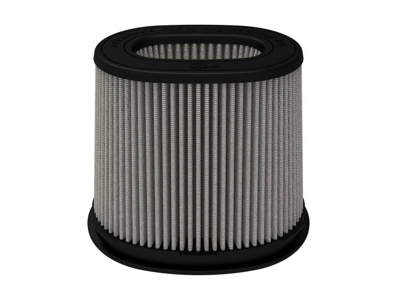 aFe MagnumFLOW Pro DRY S Air Filter (6 x 4)in F x (8-1/2 x 6-1/2)in B x (7-1/4 x 5)in T x 7-1/4in H aFe MagnumFLOW Pro DRY S Air Filter (6 x 4)in F x (8-1/2 x 6-1/2)in B x (7-1/4 x 5)in T x 7-1/4in H