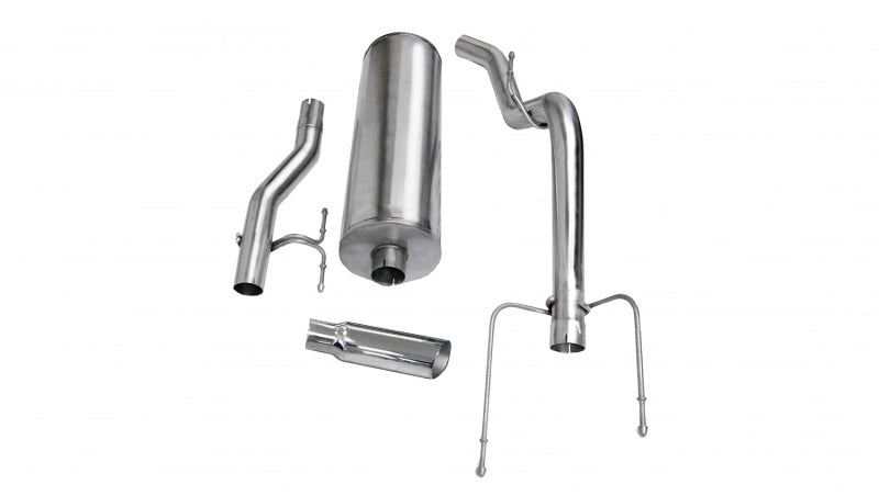 Corsa/dB 03 -03 Dodge Ram Reg. Cab/Short Bed 1500 5.7L V8 Polished Sport Cat-Back Exhaust Corsa/dB 03 -03 Dodge Ram Reg. Cab/Short Bed 1500 5.7L V8 Polished Sport Cat-Back Exhaust