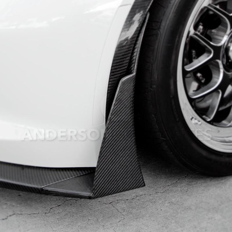 Anderson Composites 14+ Chevrolet Corvette C7 Z06 Front Bumper Canards Anderson Composites 14+ Chevrolet Corvette C7 Z06 Front Bumper Canards