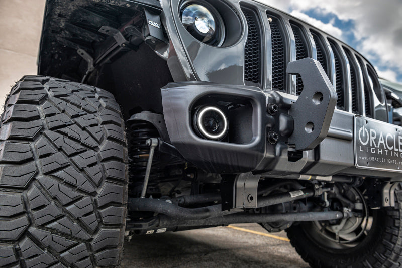 Oracle Jeep Wrangler JL/JT Sport High Performance W LED Fog Lights - w/o Controller SEE WARRANTY Oracle Jeep Wrangler JL/JT Sport High Performance W LED Fog Lights - w/o Controller SEE WARRANTY
