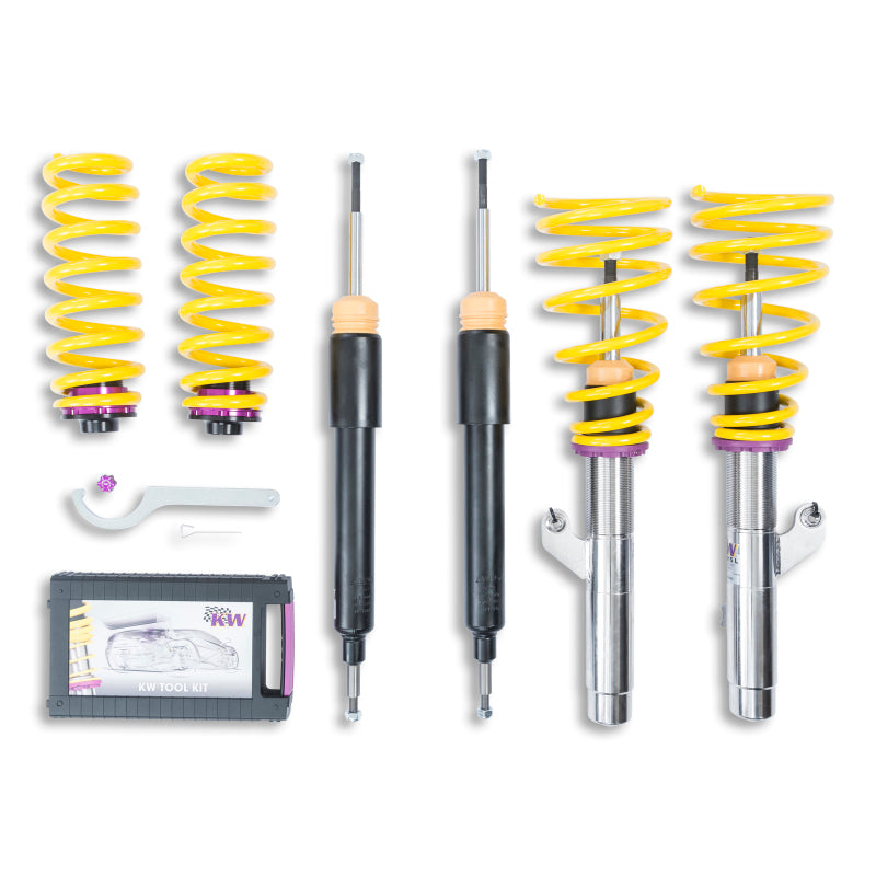 KW Coilover Kit V1 BMW 1series E81/E82/E87 (181/182/187)Hatchback / Coupe (all engines) KW Coilover Kit V1 BMW 1series E81/E82/E87 (181/182/187)Hatchback / Coupe (all engines)