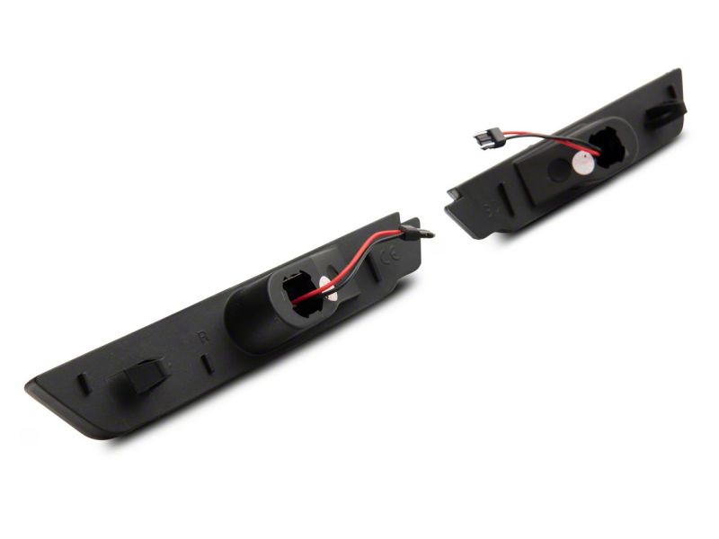 Raxiom 10-15 Chevrolet Camaro Axial Series LED Front and Rear Side Markers- Smoked Raxiom 10-15 Chevrolet Camaro Axial Series LED Front and Rear Side Markers- Smoked