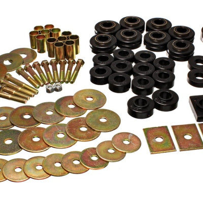 Energy 64-67 Buick Century/Regal/Grand National/Skylark/Special Black Body Mount Set