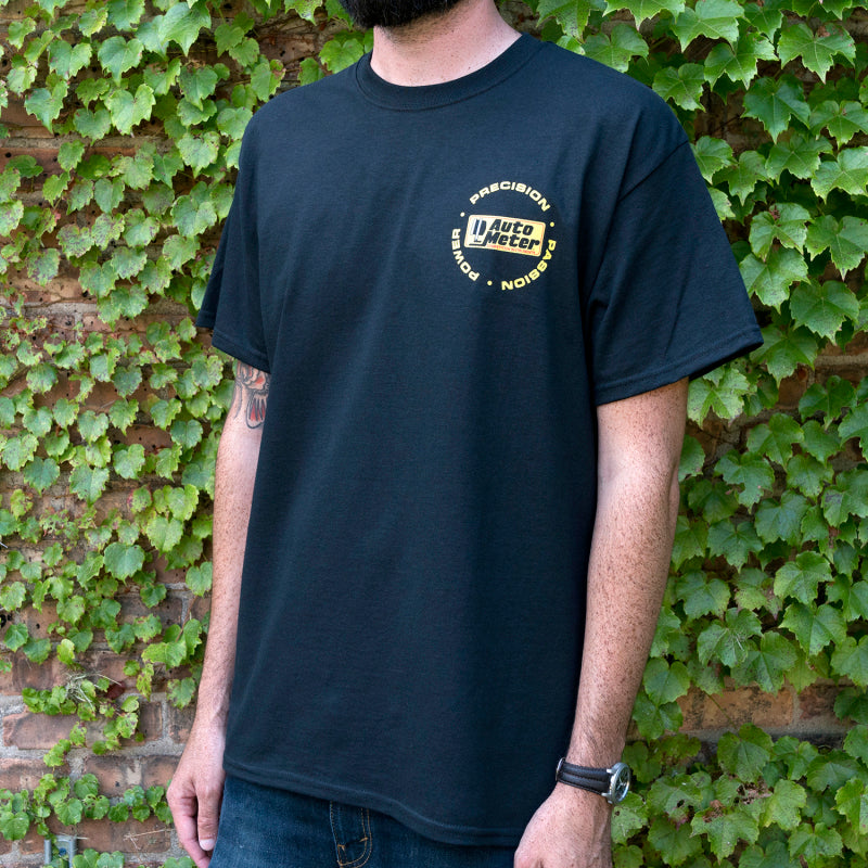 Autometer Black Competition Instruments T-Shirt - XXL Autometer Black Competition Instruments T-Shirt - XXL