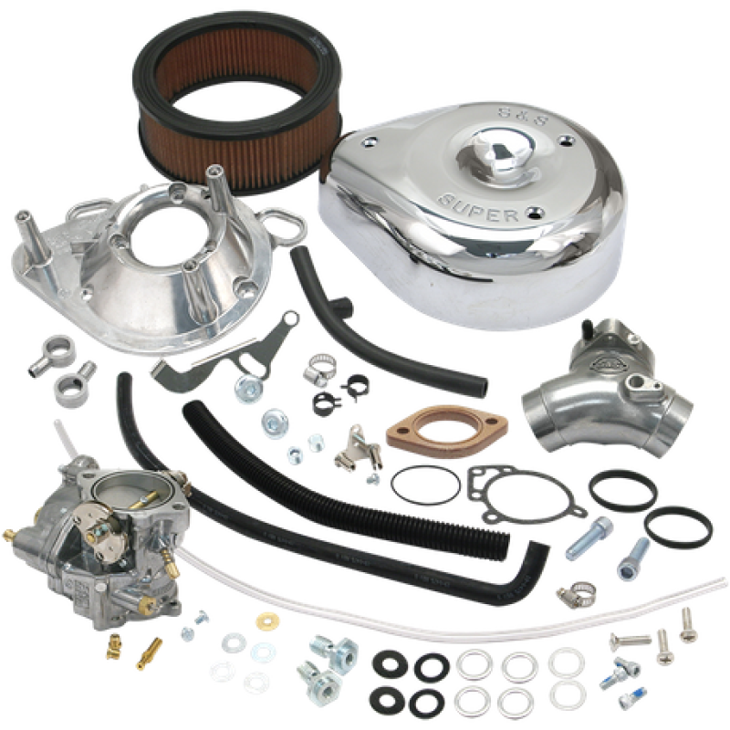 S&S Cycle 99-05 BT Super G Carburetor Kit S&S Cycle 99-05 BT Super G Carburetor Kit