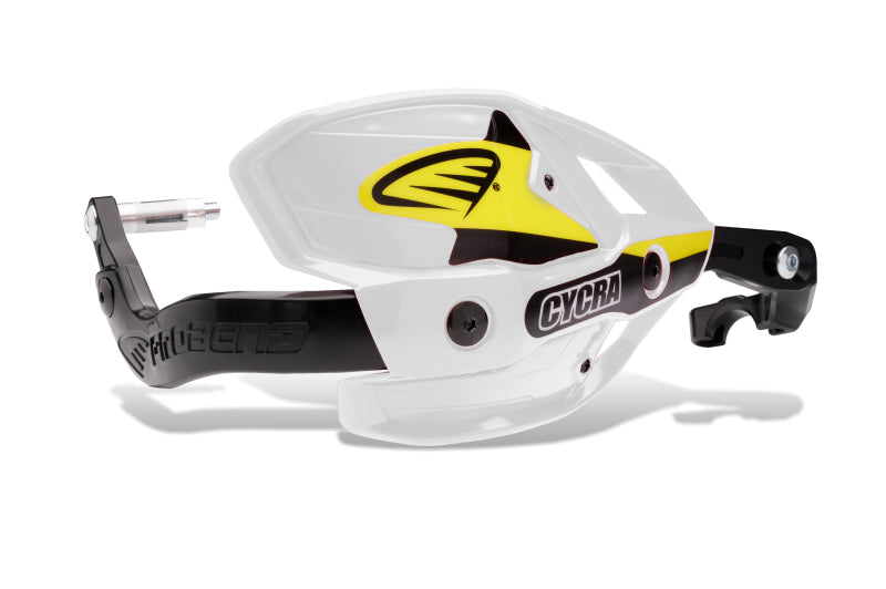 Cycra Probend Ultra w/HCM Clamp 7/8 in. - White Cycra Probend Ultra w/HCM Clamp 7/8 in. - White