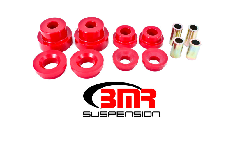 BMR 10-15 5th Gen Camaro Rear Cradle Pro Version Full Bushing Kit (Polyurethane) - Red BMR 10-15 5th Gen Camaro Rear Cradle Pro Version Full Bushing Kit (Polyurethane) - Red