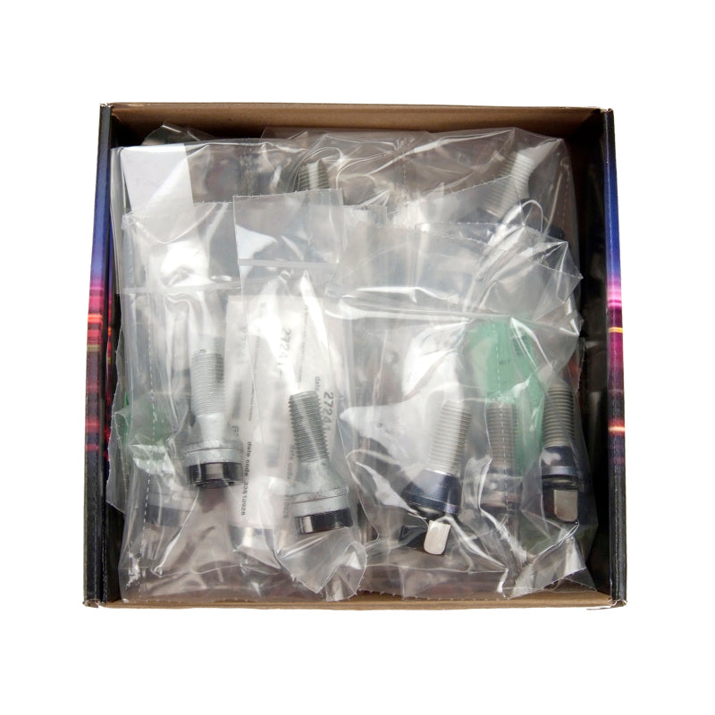 McGard 5 Lug Hex Install Kit w/Locks (Cone Seat Bolt) M12X1.25 / 17mm Hex / 25.6mm Shank L. - Black McGard 5 Lug Hex Install Kit w/Locks (Cone Seat Bolt) M12X1.25 / 17mm Hex / 25.6mm Shank L. - Black