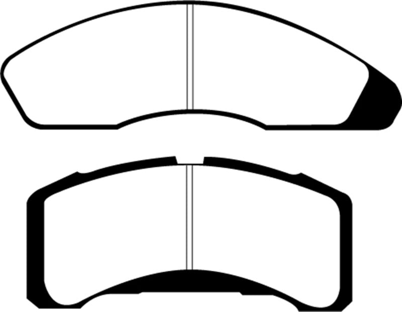 EBC 78-83 Ford Fairmont 2.3 Greenstuff Front Brake Pads EBC 78-83 Ford Fairmont 2.3 Greenstuff Front Brake Pads