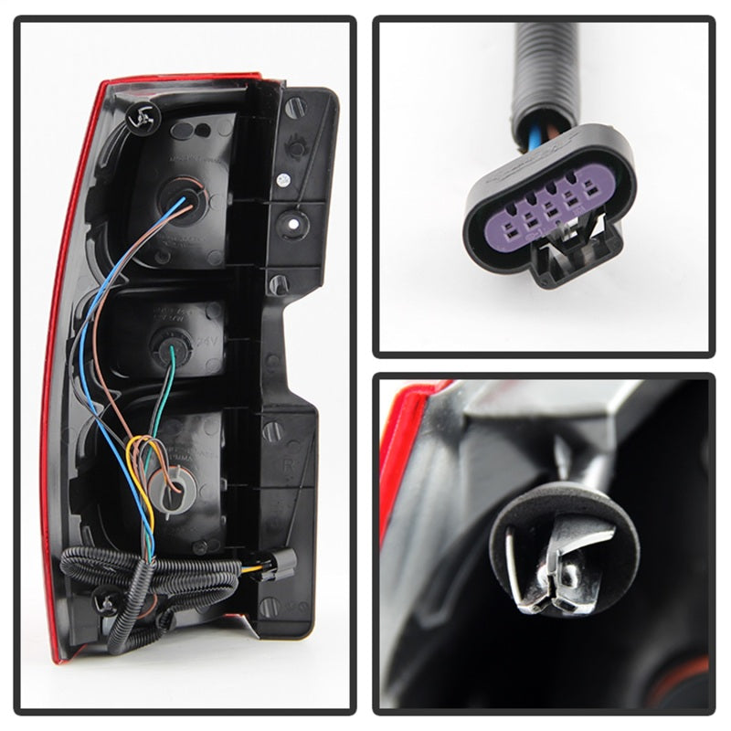 xTune Chevy Suburban 07-13 Passenger Side Tail Lights OEM Right ALT-JH-CSUB07-OE-R xTune Chevy Suburban 07-13 Passenger Side Tail Lights OEM Right ALT-JH-CSUB07-OE-R