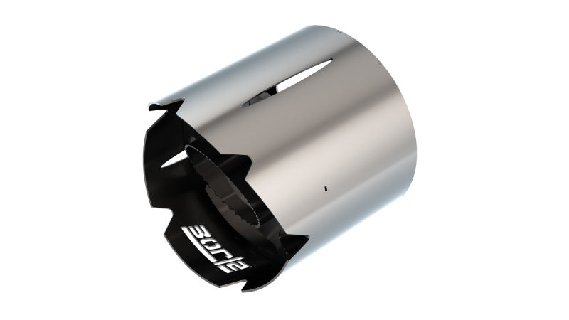 Borla 17-23 Can-Am Maverick X3 900cc 3cyl Turbo Brushed Stainless Exhaust Tip Borla 17-23 Can-Am Maverick X3 900cc 3cyl Turbo Brushed Stainless Exhaust Tip